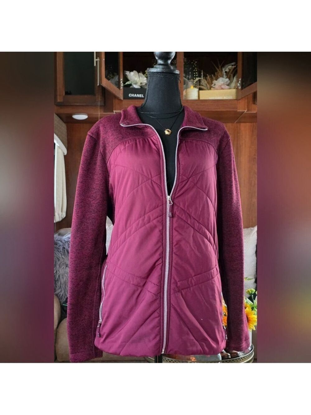 ZeroXposur Burgundy Women's Jacket